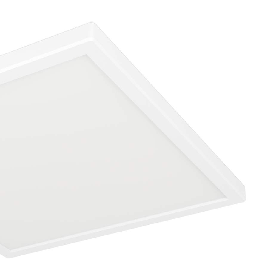 Eglo - LED RGBW Zatemnitvena kopalniška stropna svetilka LED/13,4W/230V 2700-6500K 29x29 cm IP44 bela ZigBee