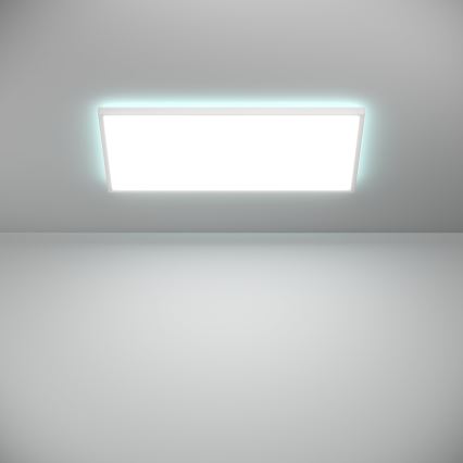 Eglo - LED RGBW Zatemnitvena kopalniška stropna svetilka LED/17,2W/230V 2700-6500K 30x57cm IP44 bela ZigBee