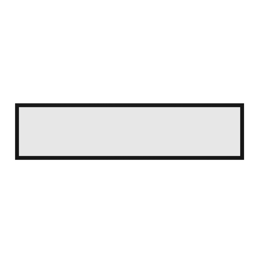 Eglo - LED površinski panel LED/33W/230V 2700/4000/6500K 120x30 cm črna