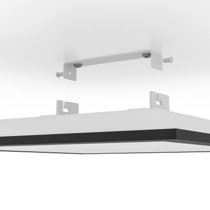 Eglo - LED RGBW stropna svetilka z zatemnitvijo LED/14W/230V 2700-6500K 30x30 cm črna