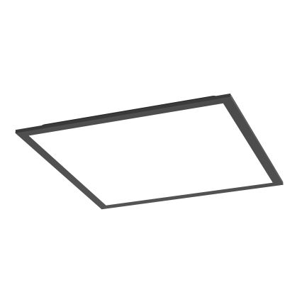 Eglo - LED RGBW zatemnljivo stropno svetilo LED/19W/230V 2700-6500K 40x40 cm črna