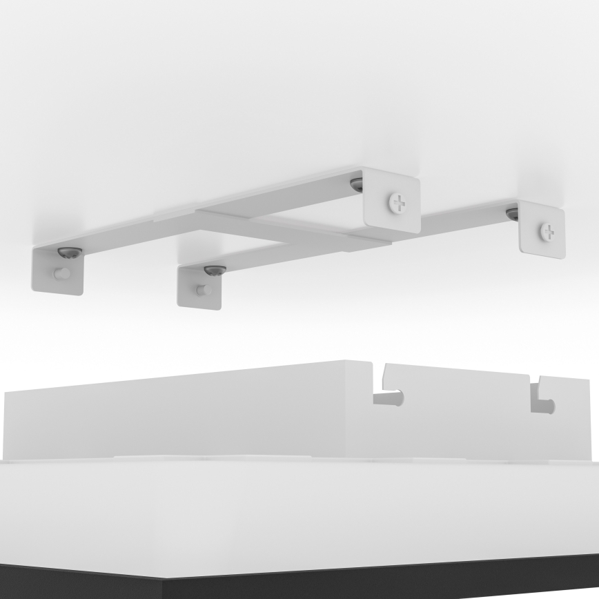 Eglo - LED RGBW zatemnljivo stropno svetilo LED/19W/230V 2700-6500K 40x40 cm črna