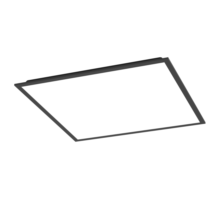 Eglo - LED RGBW Zatemljiv nadometni panel LED/33W/230V 2700-6500K 60x60 cm črna