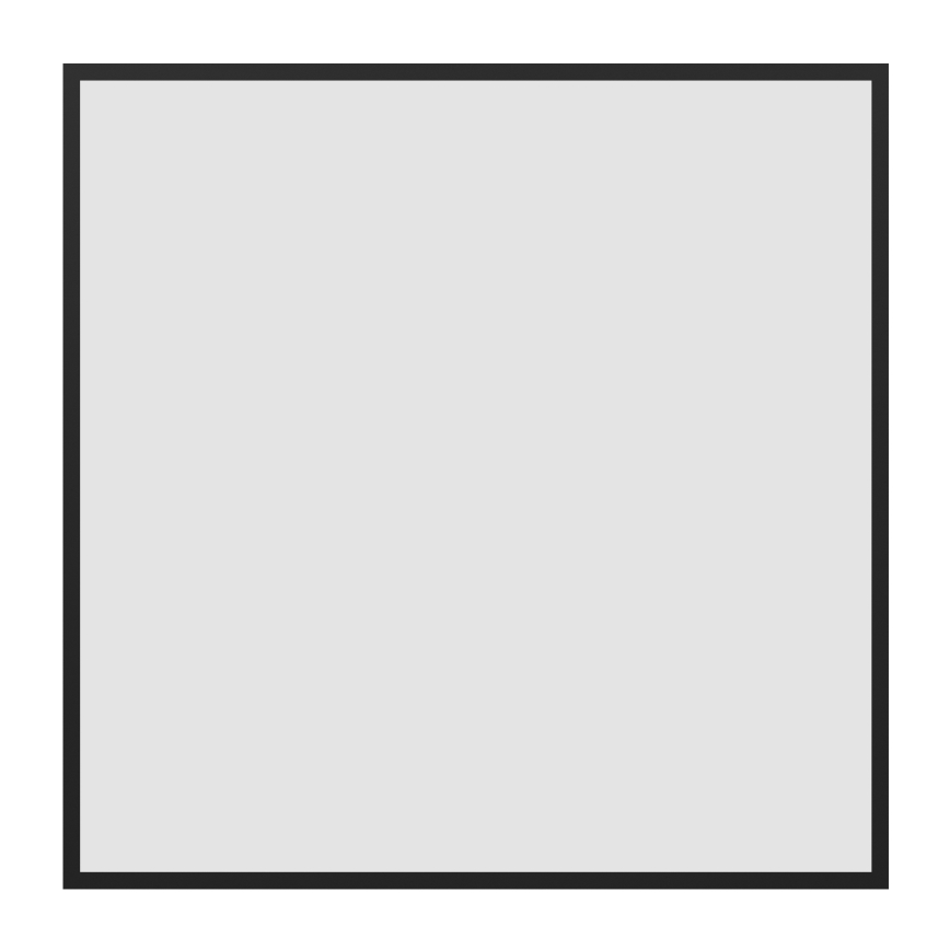 Eglo - LED RGBW Zatemljiv nadometni panel LED/33W/230V 2700-6500K 60x60 cm črna