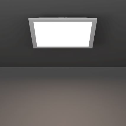 Eglo - LED RGBW zatemnjevalno stropno svetilo LED/14W/230V 2700-6500K 30x30 cm belo