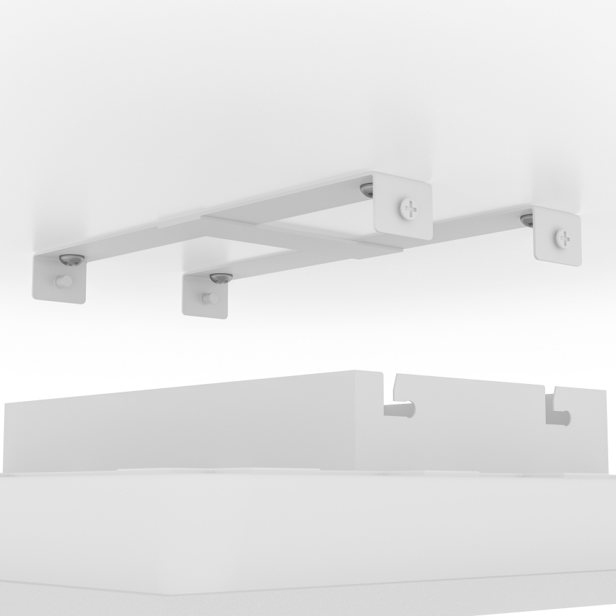 Eglo - LED RGBW stropna svetilka z zatemnjevanjem LED/19W/230V 2700-6500K 40x40 cm bela