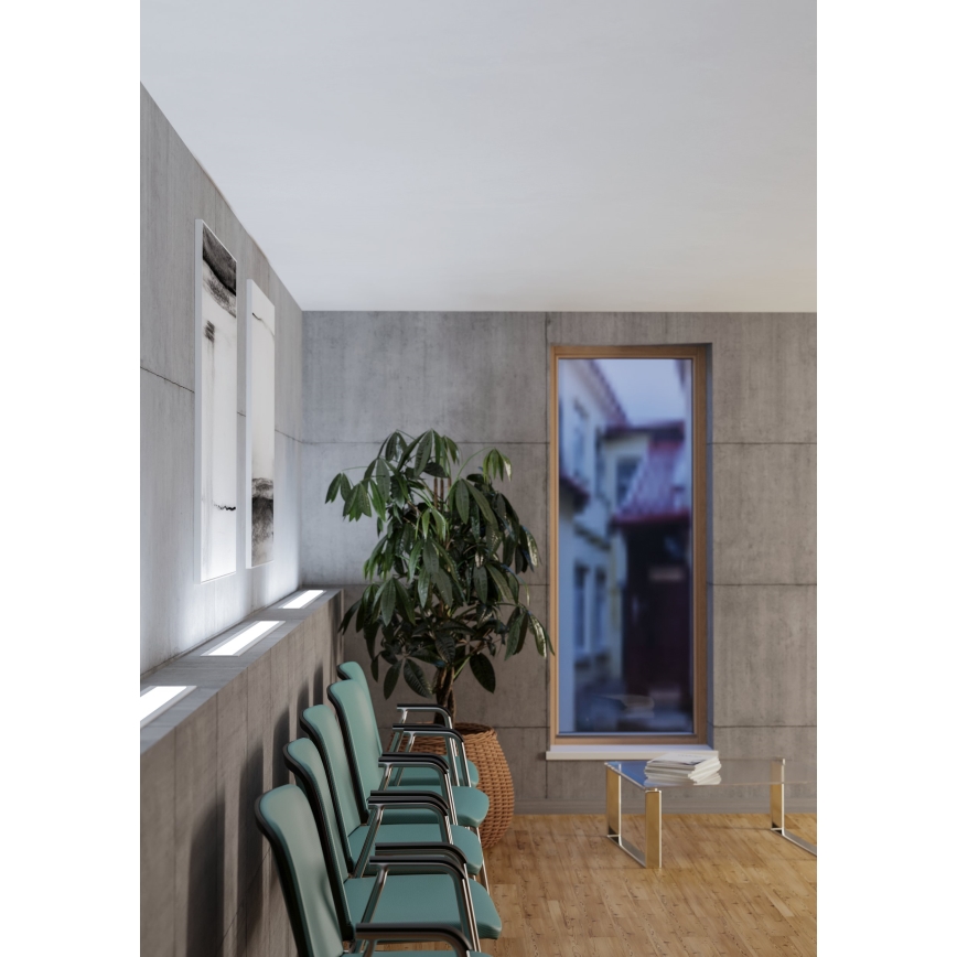 Eglo - LED RGBW zatemljiv površinsko pritrjen panel LED/28W/230V 2700-6500K 120x15 cm bela