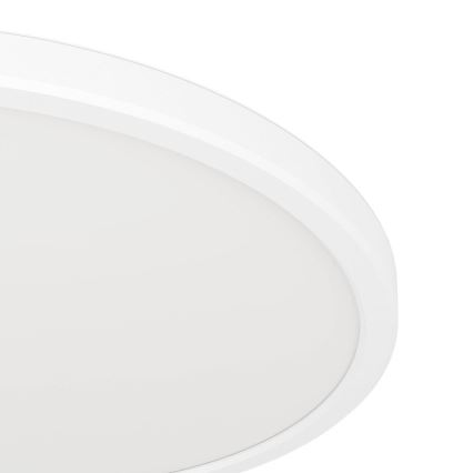 Eglo - LED stropna svetilka za kopalnico LED/16,4W/230V, premer 30 cm, IP54, bela
