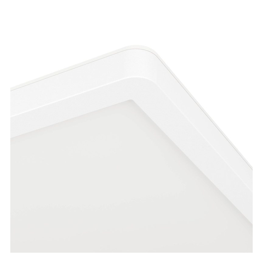 Eglo - LED kopalniško stropno svetilo LED/16,4W/230V 29x29 cm IP54 belo
