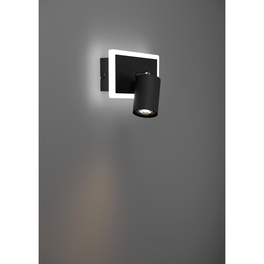 Eglo - stensko točkovno svetilo LED/7W/230V črna