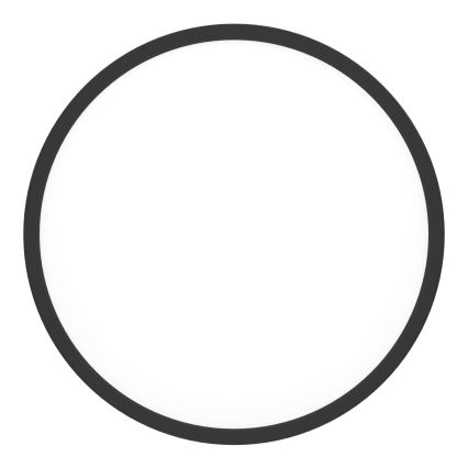 Eglo - LED RGBW zatemnljivo stropno svetilo za kopalnico LED/17,5W/230V 2700-6500K premer 39,9 cm IP44 črno