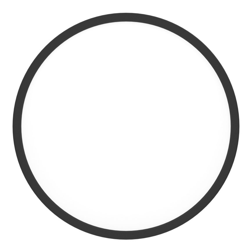 Eglo - LED RGBW zatemnljivo stropno svetilo za kopalnico LED/17,5W/230V 2700-6500K premer 39,9 cm IP44 črno