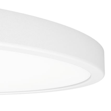Eglo - LED RGBW stropna svetilka za kopalnico z možnostjo zatemnitve LED/17,5W/230V 2700-6500K Ø 38,9 cm IP44 bela