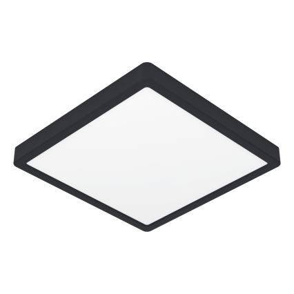 Eglo - LED RGBW zatemnjivo kopalniško stropno svetilo LED/17,8W/230V 2700-6500K 39x39 cm IP44 črna