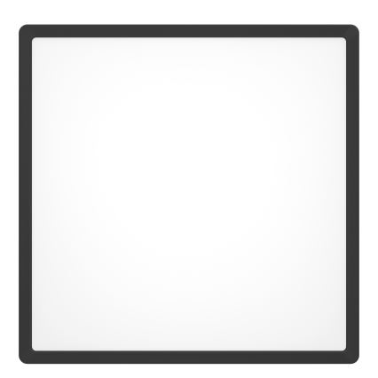 Eglo - LED RGBW zatemnjivo kopalniško stropno svetilo LED/17,8W/230V 2700-6500K 39x39 cm IP44 črna