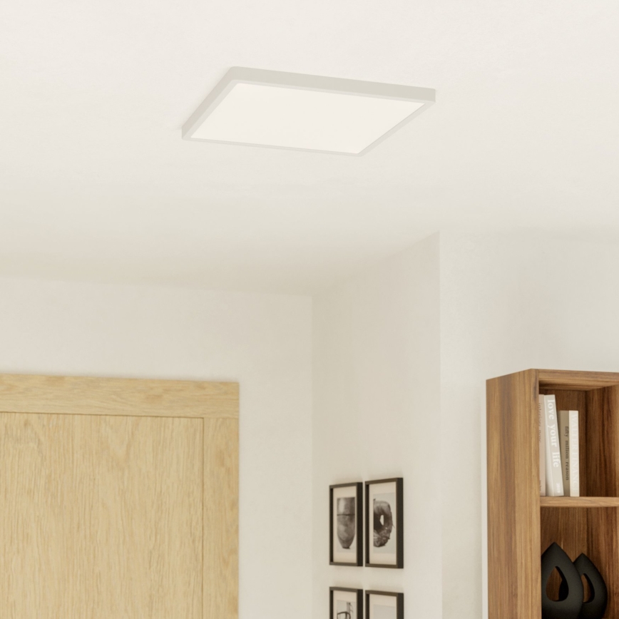 Eglo - LED RGBW zatemnljivo kopalniško stropno svetilo LED/17,8W/230V 2700-6500K premer 39 cm IP44 bela