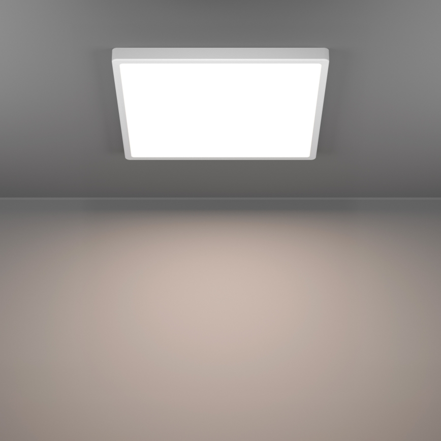 Eglo - LED RGBW zatemnljivo kopalniško stropno svetilo LED/17,8W/230V 2700-6500K premer 39 cm IP44 bela