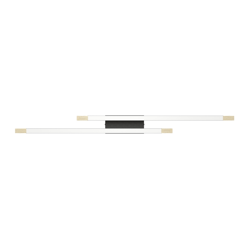 Eglo - LED Zatemnitvena stropna svetilka 2xLED/10W/230V 3000K črna/bež