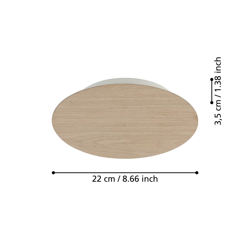 Eglo - LED Stenska svetilka LED/9,2W/230V 3000K bež