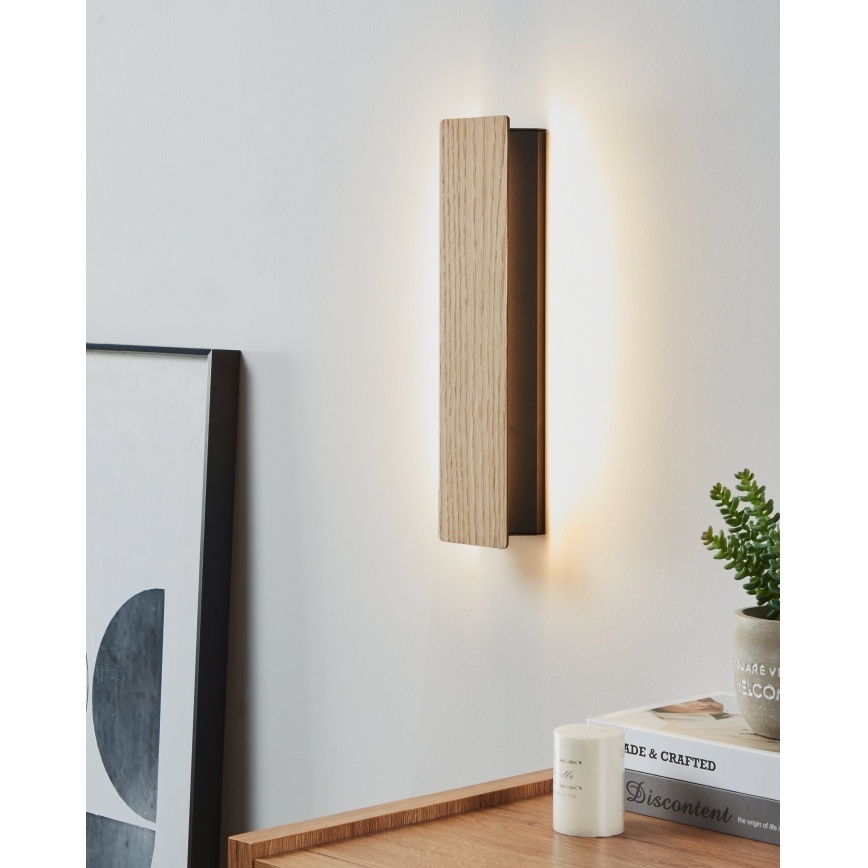 Eglo - LED Stenska svetilka LED/12W/230V 3000K rjava