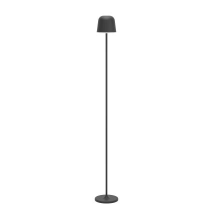 Eglo - LED Zatemnitvena zunanja polnilna talna svetilka LED/4,3W/5V 2400/3000/4000K IP54 črna