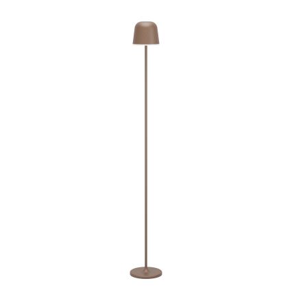 Eglo - LED Zatemnitvena zunanja polnilna talna svetilka LED/4,3W/230V 2400/3000/4000K IP54 rjava