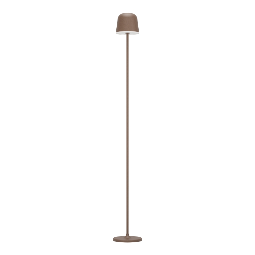 Eglo - LED Zatemnitvena zunanja polnilna talna svetilka LED/4,3W/230V 2400/3000/4000K IP54 rjava