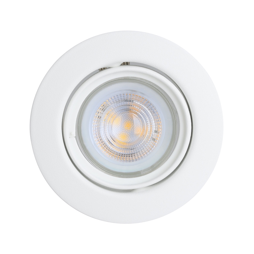 Eglo - SET 3x LED Vgradna svetilka 1xGU10/4W/230V bela