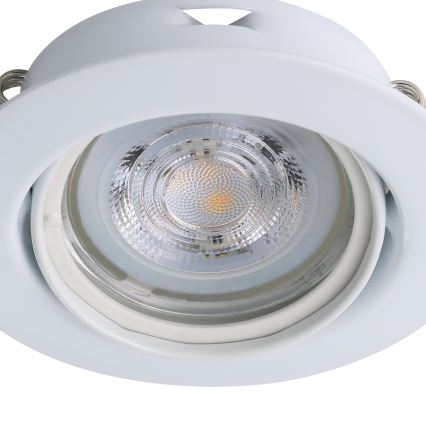 Eglo - SET 3x LED Vgradna svetilka 1xGU10/4W/230V bela