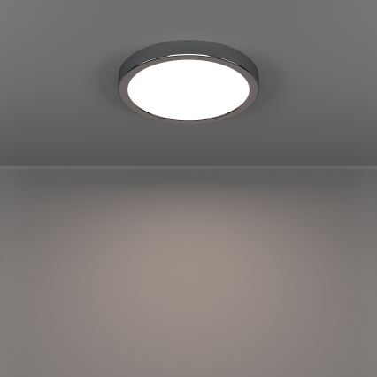 Eglo - LED stropno svetilo za kopalnico LED/11,5W/230V 2700/4000/6500K premer 21,1 cm IP44 sijajni krom