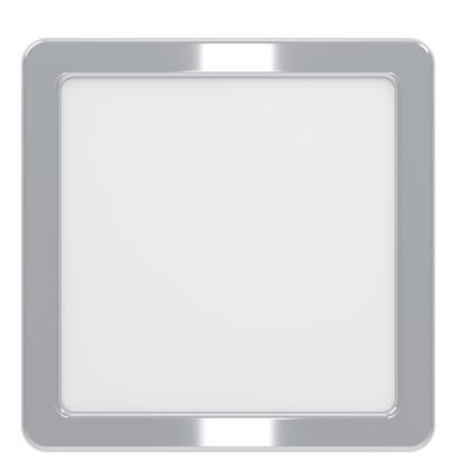 Eglo - LED kopalniška stropna svetilka LED/7W/230V 2700/4000/6500K 15x15 cm IP44 sijajni krom