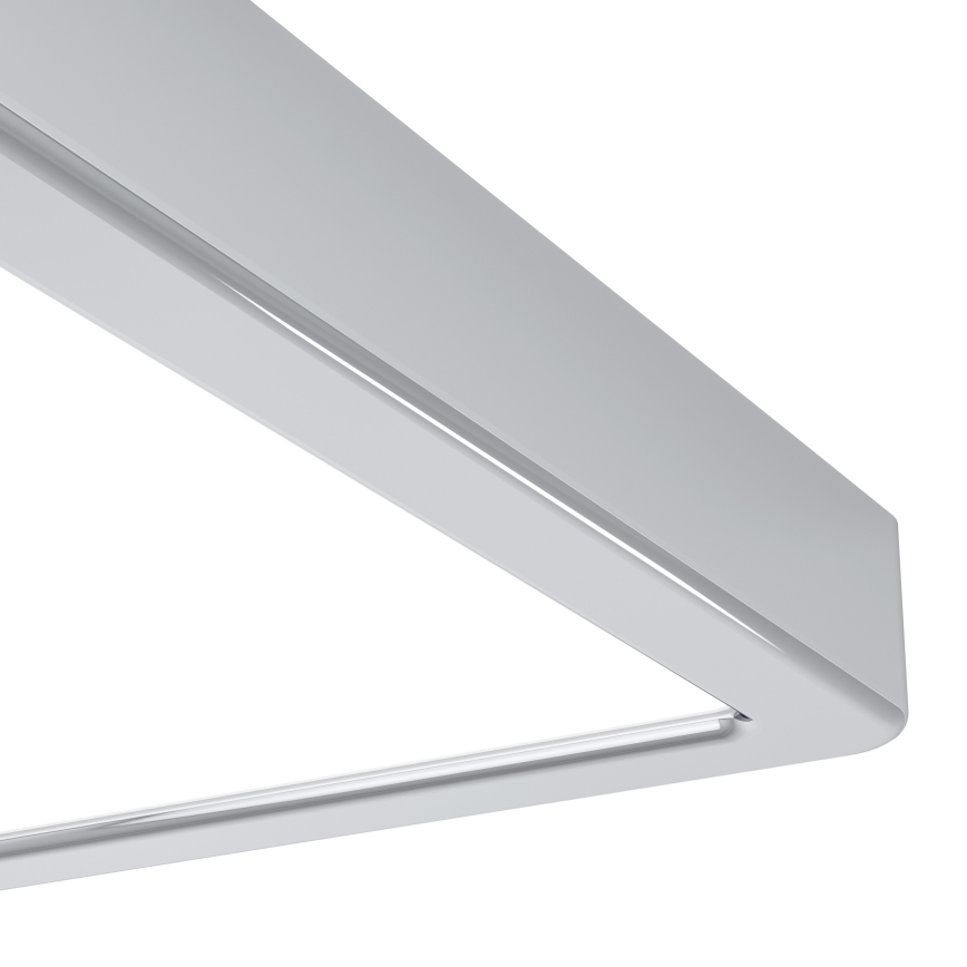 Eglo - LED kopalniško stropno svetilo LED/10,5W/230V 2700/4000/6500K 22x22 cm IP44 sijajni krom