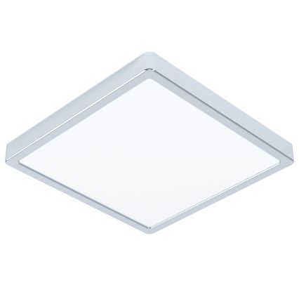 Eglo - LED kopalniška stropna svetilka LED/13W/230V 2700/4000/6500K 29x29 cm IP44 sijajni krom