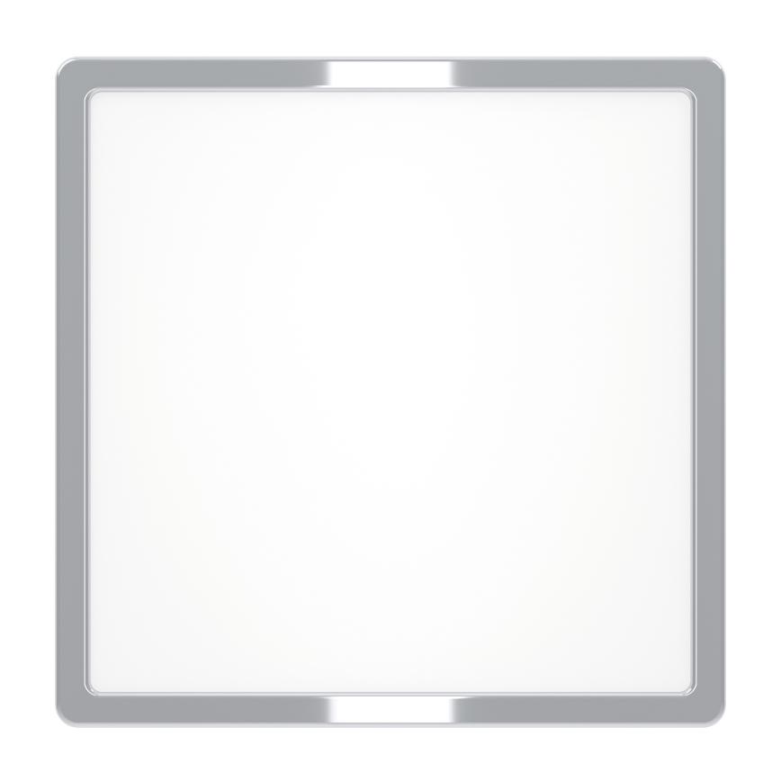 Eglo - LED kopalniška stropna svetilka LED/13W/230V 2700/4000/6500K 29x29 cm IP44 sijajni krom