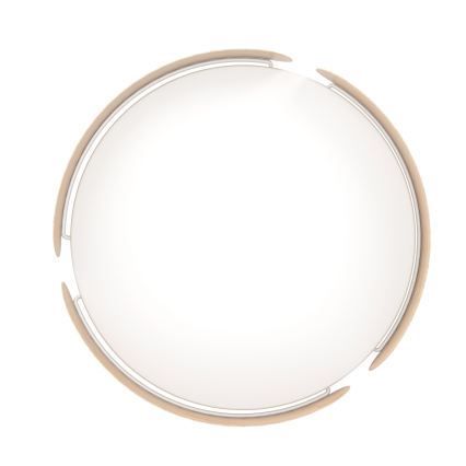 Eglo - LED stropna svetilka LED/20W/230V premer 37 cm bež