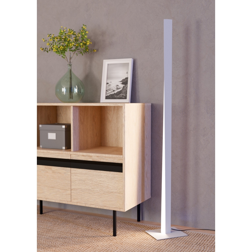 Eglo - LED RGBW talna svetilka z možnostjo zatemnitve LED/10,5W/230V + LED/15,2W 2700-6500K siva