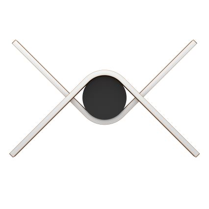 Eglo - zatemnjiva LED stropna svetilka RGBW 2xLED/18W/230V medena/črna