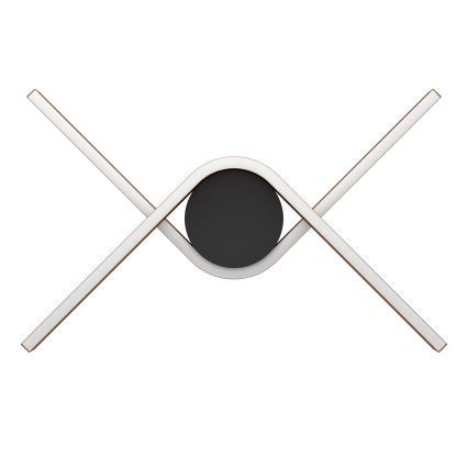 Eglo - LED RGBW Zatemnljivo stropno svetilo 2xLED/18W/230V 2700-6500K bakrena/črna