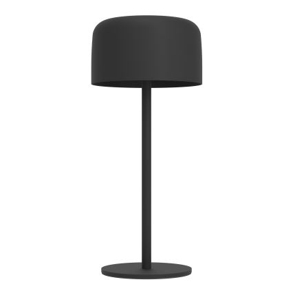 Eglo - Sončna LED polnilna namizna svetilka na dotik LED/2,8W/3,7V 1800 mAh IP44 črna