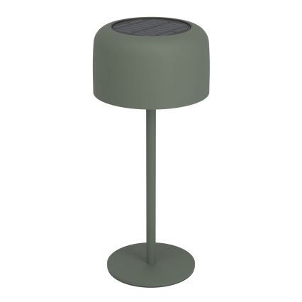 Eglo - LED solarna polnilna namizna svetilka na dotik LED/2,8W/3,7V 1800 mAh IP44 zelena