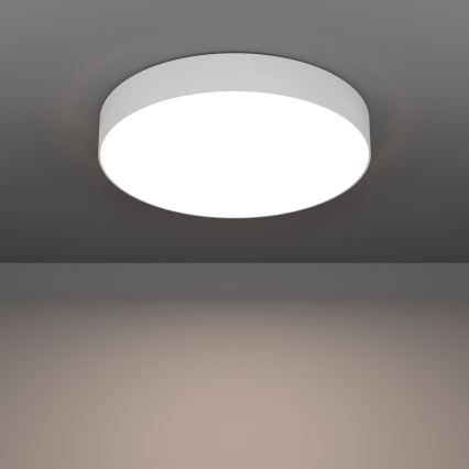 Eglo - LED RGBW zatemnljivo stropno svetilo 26W/230V 2700-6500K premer 49 cm bela