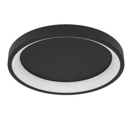 Eglo - LED RGBW zatemnljiva stropna svetilka LED/19,6W/230V 2700-6500K premer 35 cm črna