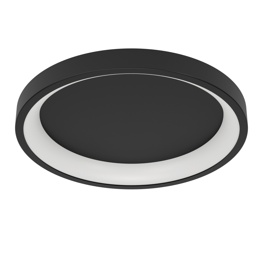 Eglo - LED RGBW zatemnljiva stropna svetilka LED/19,6W/230V 2700-6500K premer 35 cm črna