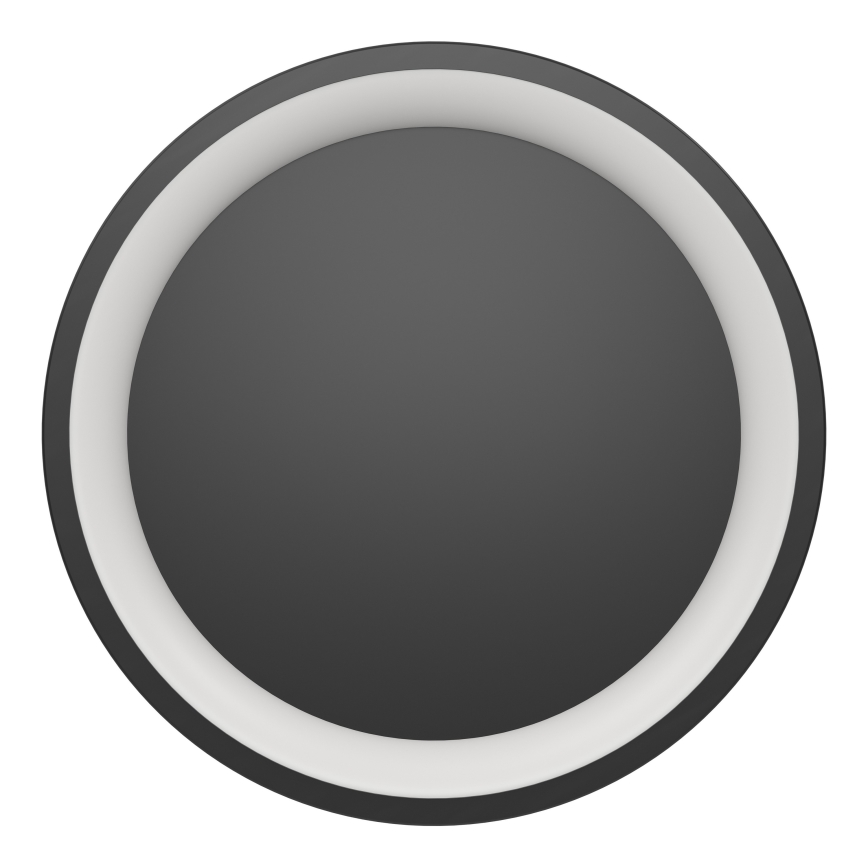 Eglo - LED RGBW zatemnljiva stropna svetilka LED/19,6W/230V 2700-6500K premer 35 cm črna