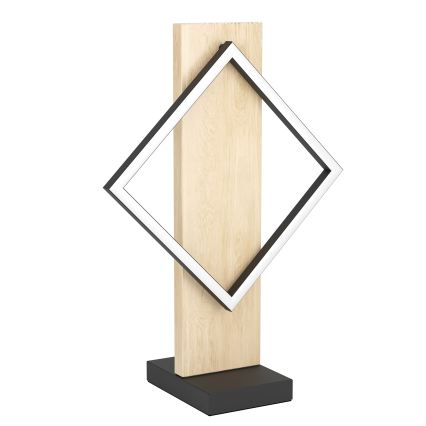 Eglo - LED namizna svetilka LED/13W/230V črna/bežna