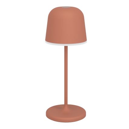 Eglo - LED zatemnjevalna zunanja polnilna namizna svetilka na dotik LED/1,8W/5V 2500/3000/4000K 2500 mAh IP54 oranžna