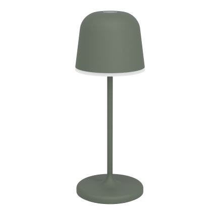 Eglo - LED zunanja namizna svetilka na dotik, z zatemnitvijo in polnjenjem LED/1,8W/5V 2500/3000/4000K 2500 mAh IP54 zelena