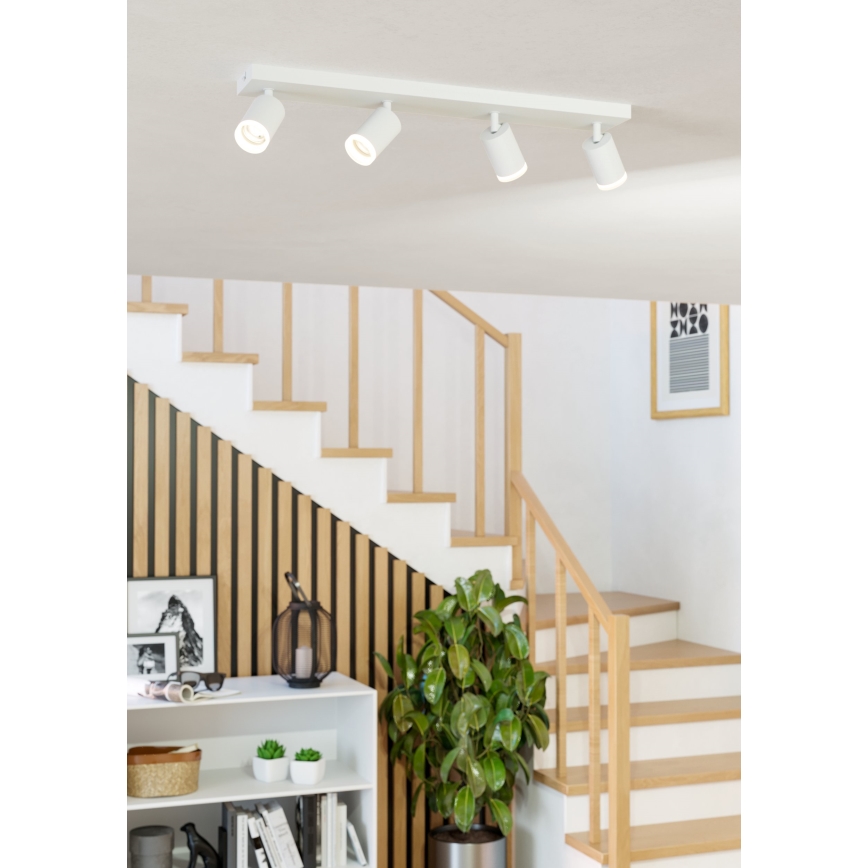 Eglo - LED RGBW Zatemnjiva točkovna svetilka 4xLED/3,7W/230V 2700-6500K bela