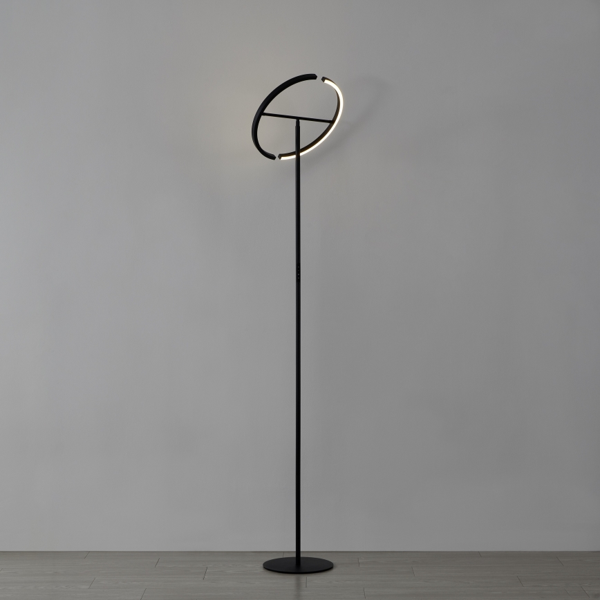 Eglo - LED talna svetilka z možnostjo zatemnjevanja 2xLED/8,8W/230V črna