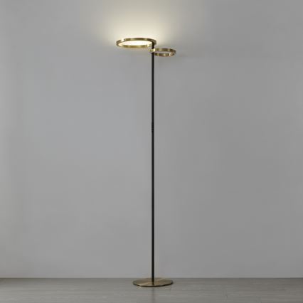 Eglo - zatemnjiva LED talna svetilka LED/16W/230V + LED/12W zlata/črna